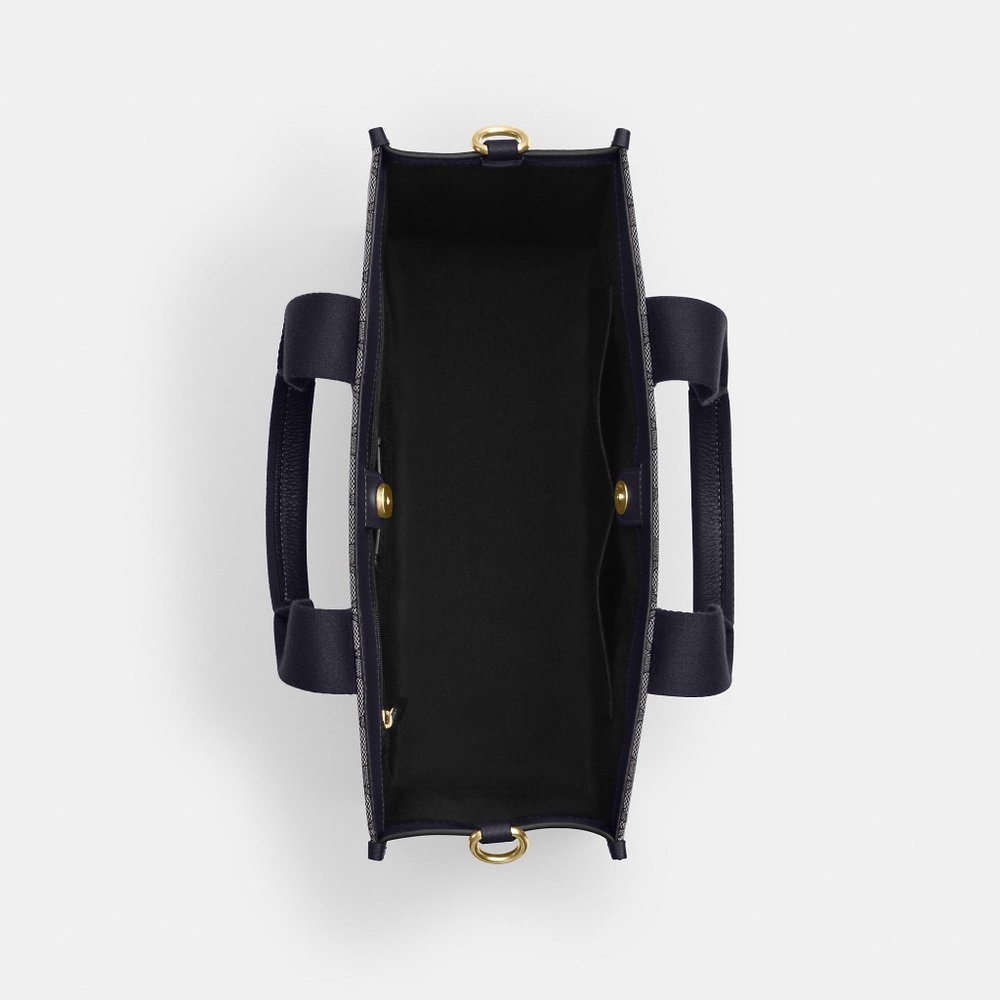 Smith Tote Bag In Signature Jacquard - Picture 2 of 5